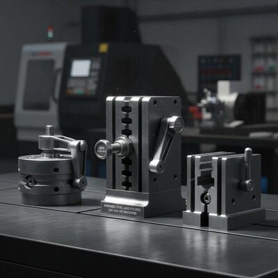 Укрепления на оси из отвержденной стали с силой блокировки 18 КН для CNC-обработки 3/4/5 оси