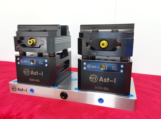 Высокая точность 4 болта 3/4/5 оси Cnc рабочая ось фиксаторы аксессуары с ручной блокировкой и 0,005 мм повторной точностью