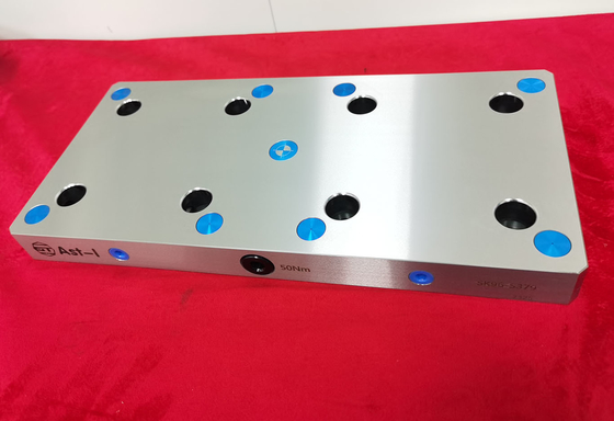 Приспособления люминера оси с 3/4/5 поддержками оси CNC - OEM доступные 208*106*25mm