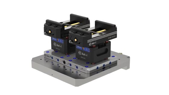 Устойчивое строительство CNC Workholding Fixture Coated Anti-Rust Treatment Надежная производительность