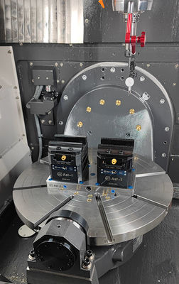 Приспособления люминера оси с 3/4/5 поддержками оси CNC - OEM доступные 208*106*25mm